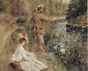 Pierre Renoir The Fisherman oil painting reproduction